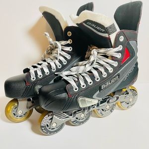 Bauer Vapor X40R Roller Hockey Skates - Barely worn - like NEW. Men’s Size - 9.5